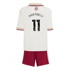 Arsenal Gabriel Martinelli #11 Tredjeställ Barn 2025-26 Korta ärmar (+ Korta byxor)